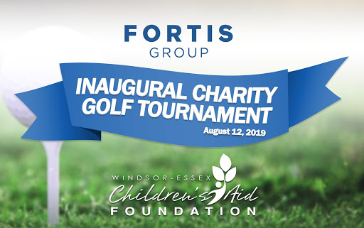 Fortis Groups Inaugural Charity Golf Tournament invitation