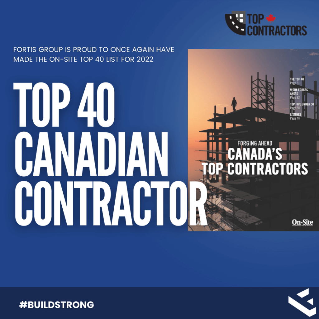Fortis Top 40 Contractor
